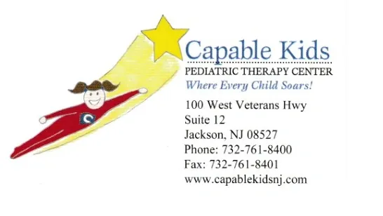 Capable Kids Pediatric Therapy Center New Jersey Logo